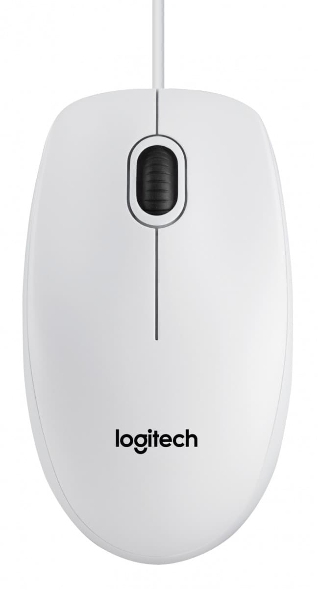 Logitech Business B100 Optical Wired USB Mouse